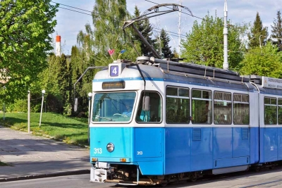 Сьогодні вінницькі трамваї маршруту №4 вже їздили через центр по новим коліям