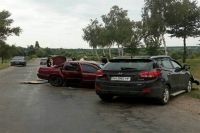 В результаті зіткнення двох автомобілів на Вінниччині постраждали троє дорослих та дитина