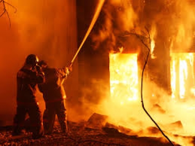 На Вінниччині дитячі пустощі з вогнем призвели до загорання соломи