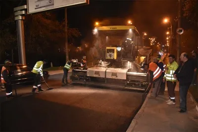 Староміський міст у Вінниці було заасфальтовано за 2 ночі