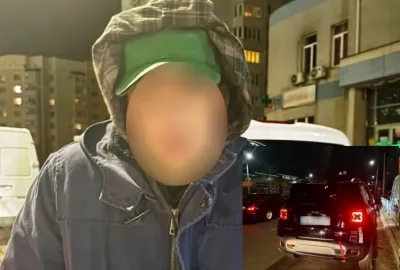 Водій Jeep без прав, під наркотиками й з ножем катався Вінницею