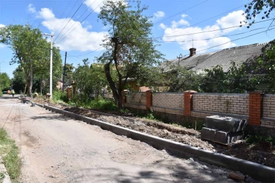 Ремонт тротуарів по 2-му провулку Хмельницького шосе у Вінниці планують закінчити через 2 тижні