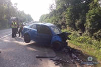 Поліція з’ясовує обставини автопригоди, в якій загинув водій іномарки