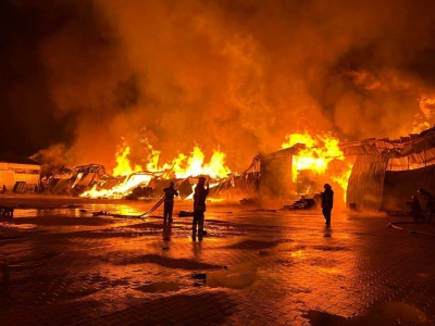 У Вінниці сталася масштабна пожежа