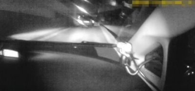 Нетверезий водій, втікаючи від патрульних, потрапив у ДТП (Відео)