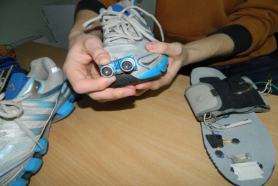 Вінницький студент зробив кросівки з GPS-навігатором та клімат-контролем