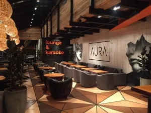 AURA, ресторан, караоке бар