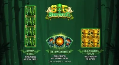 Big Bamboo slot demo: параметри слота та його бонусна функція у деморежимі