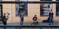 У Вінниці з&#039;явилися &quot;Бременські музиканти&quot; (Відео)