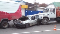 У Вінниці зіткнулися 4 автомобілі – п&#039;ятьох людей забрала «швидка»