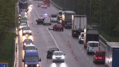 У Вінниці на об’їзній зіштовхнулись три авто, постраждала 2-річна дитина