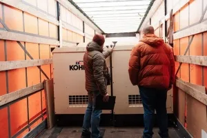 Вінниця отримала вісім потужних генераторів від Німеччини