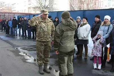 Сьогодні додому із зони АТО повернулись бійці батальйону "Вінниця"