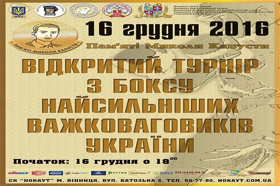 У Вінниці пройде турнір з боксу серед найсильніших важковаговиків України