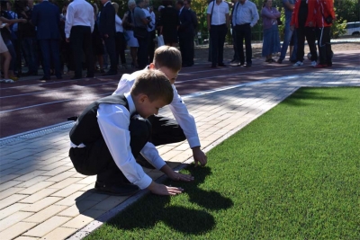 Ще одна школа міста Вінниці отримала сучасний спортивний комплекс