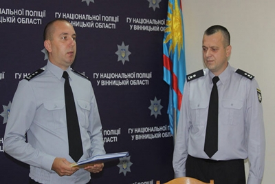 Національна поліція Вінницької області отримала двох нових керівників