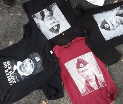 У Вінниці продавали футболки з портретом Путіна