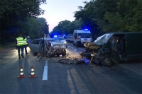 В результаті зіткненння двох автомобілів на Вінниччині загинуло чотири людини