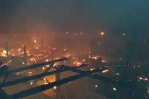 Підпал на Вінниччині: згоріла ферма