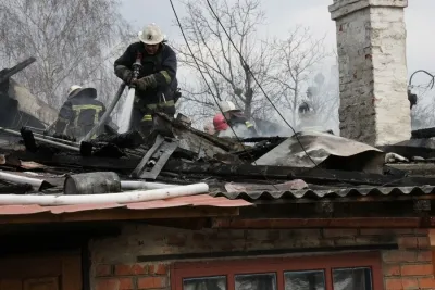 У п'ятницю Вінницьким ДСНС було ліквідовано пожежу в одноповерховому будинку по вул.Кармелюка