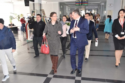 Вінницю відвідала посол Франції в Україні Ізабель Дюмон